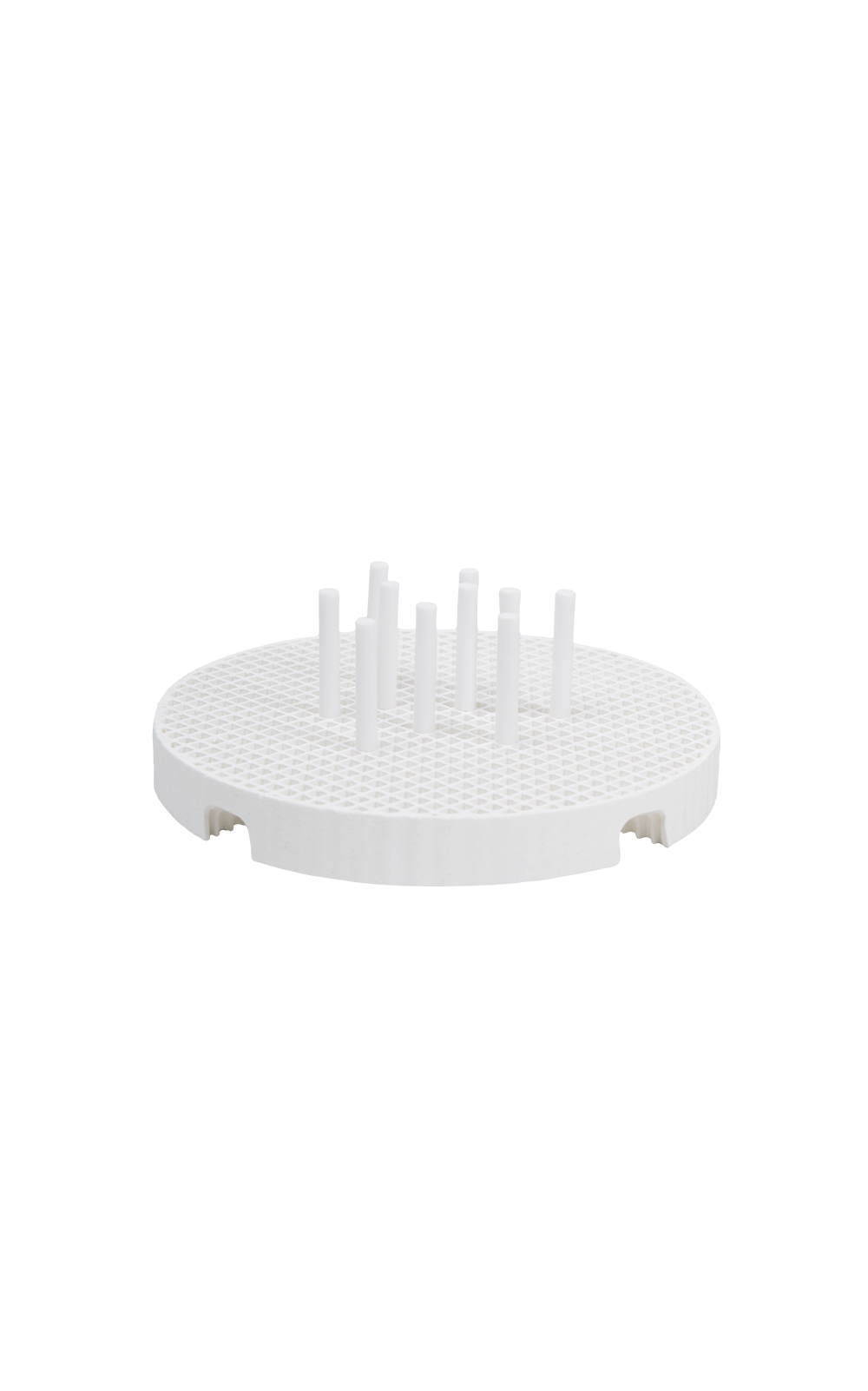 Vassoio a nido d'ape MPF con 10 perni in ceramica