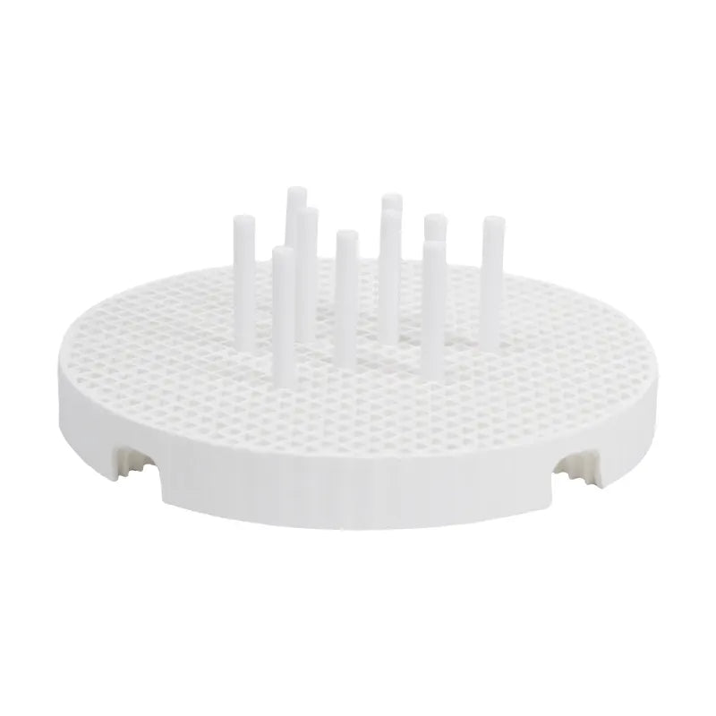 Vassoio a nido d'ape MPF con 10 perni in ceramica
