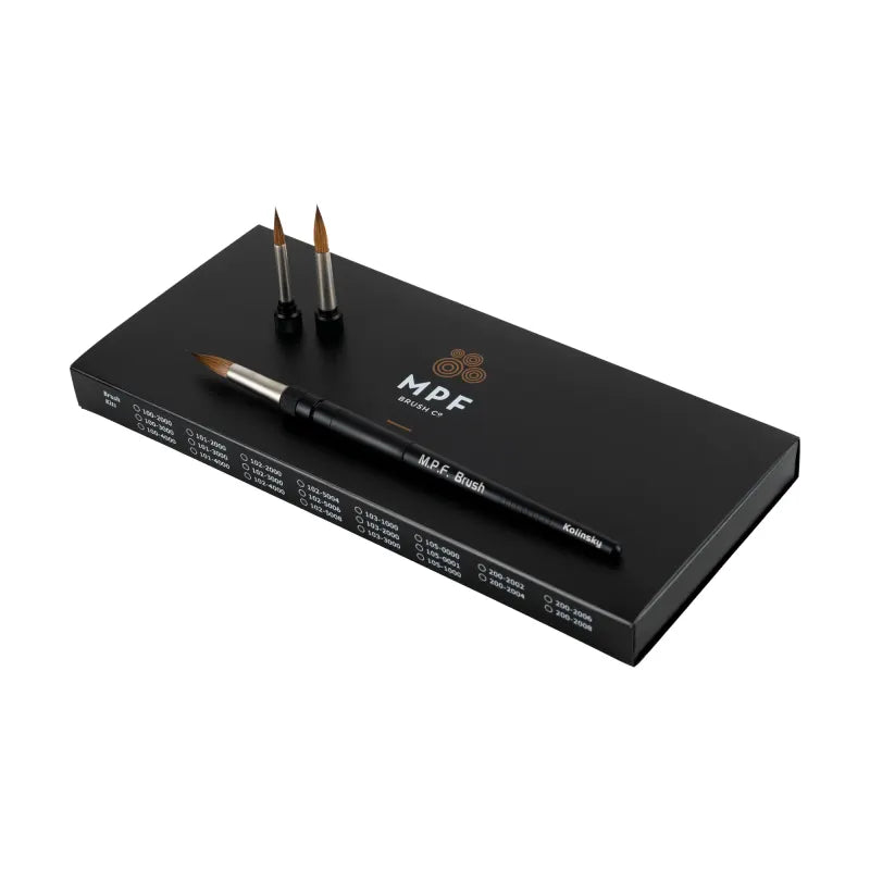 MPF Standard Spring 3 in1 Brush Kit, Black