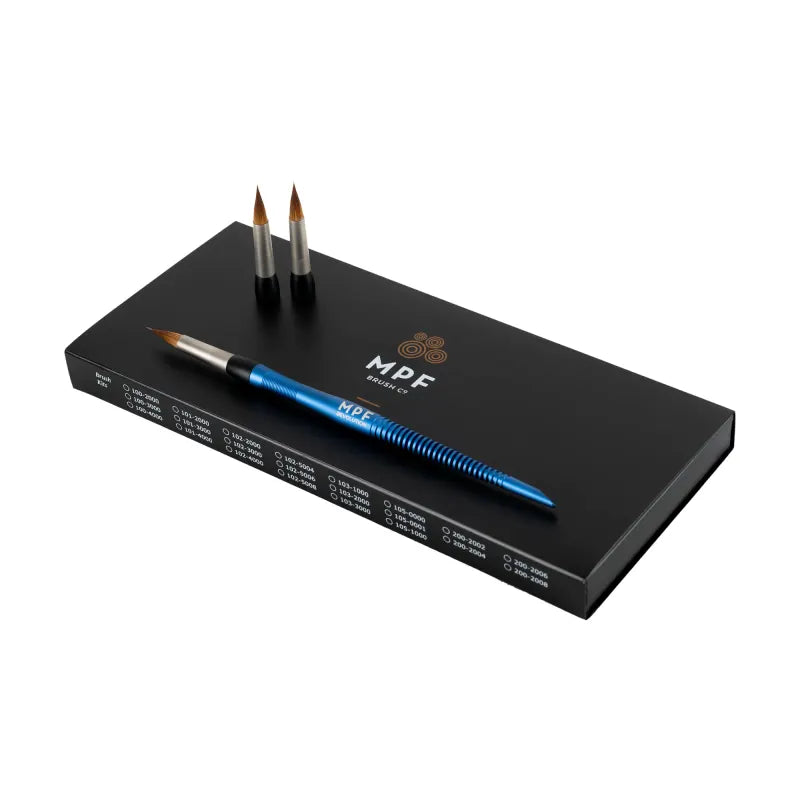 MPF Revolution Brush Kit 3 Same Tips, # 8